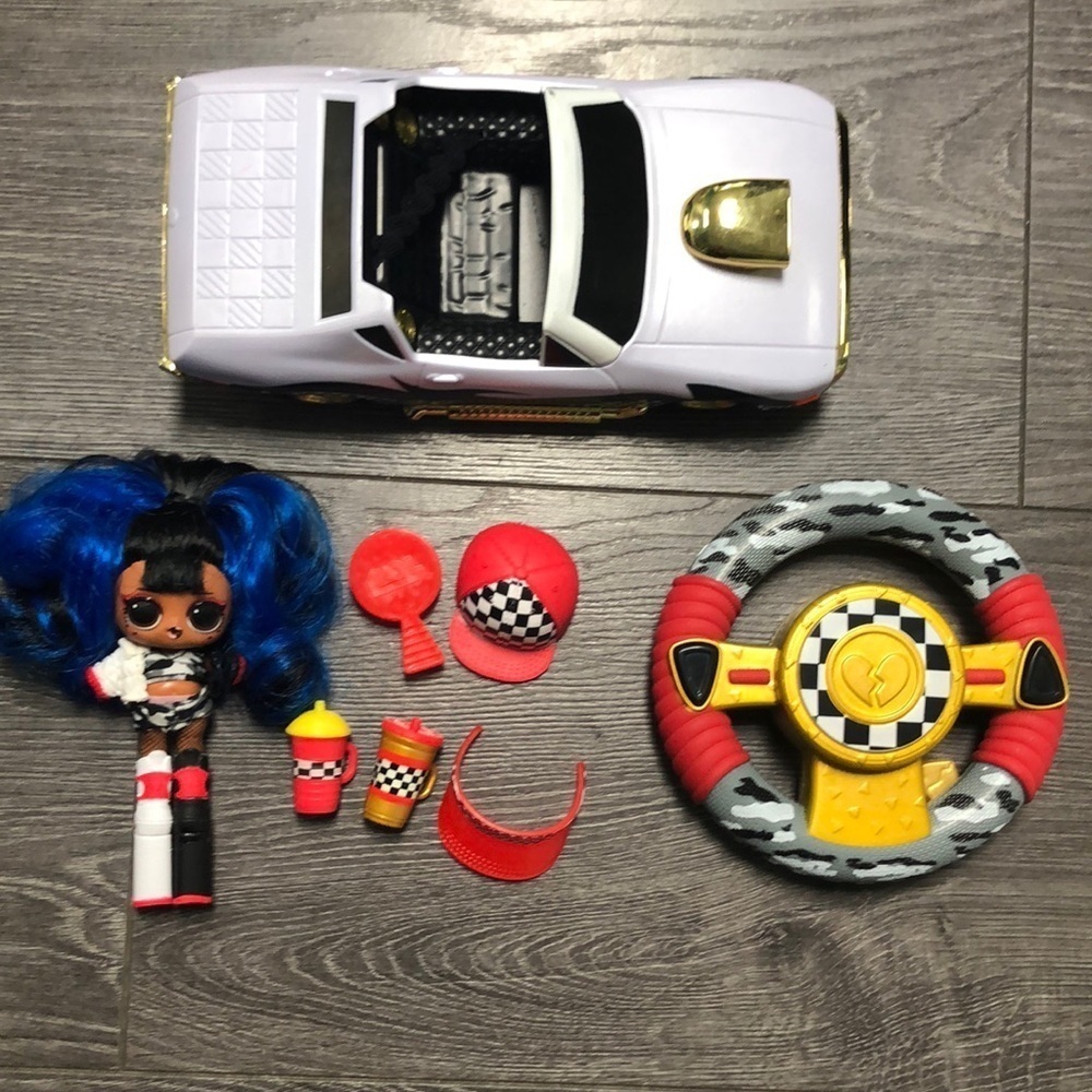 LOL Surprise Doll JK DOWNTOWN Babe Big SISTER ,Accessories ,remote control car